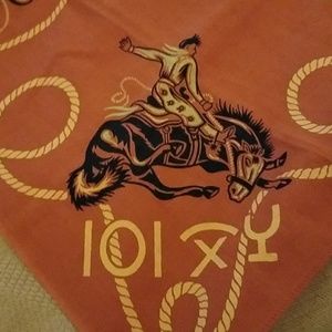 Vintage  western scarf cotton swagger